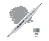 Маркер Sketchmarker SG5 Simple Gray 5 (Простой серый 5) SM-SG5