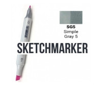Маркер Sketchmarker SG5 Simple Gray 5 (Простий сірий 5) SM-SG5