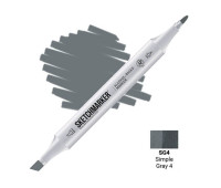 Маркер Sketchmarker SG4 Simple Gray 4 (Простий сірий 4) SM-SG4