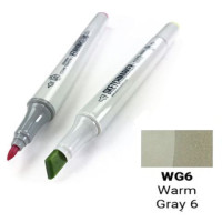 Маркер Sketchmarker WG6 Warm Gray 6 (Теплий сірий 6) SM-WG6