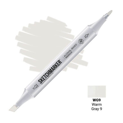 Маркер Sketchmarker WG9 Warm Gray 9 (Теплый серый 9) SM-WG9