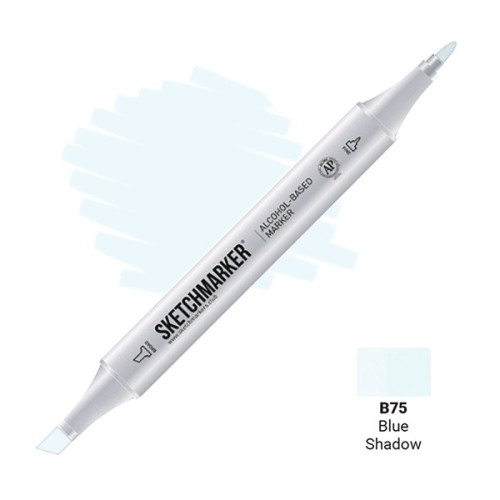 Маркер Sketchmarker B75 Blue Shadow (Синяя тень) SM-B75