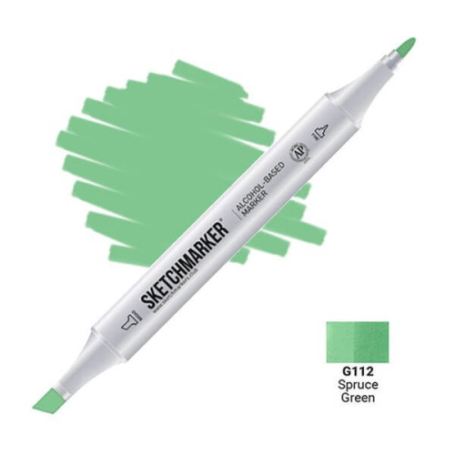 Маркер Sketchmarker G112 Spruce Green (Зеленая ель) SM-G112