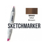 Маркер Sketchmarker BR60 Mid Brown (Середній коричневий) SM-BR60