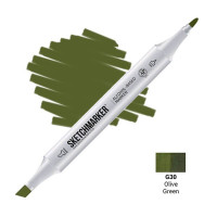 Маркер Sketchmarker G30 Olive Green (Оливковый зеленый) SM-G30