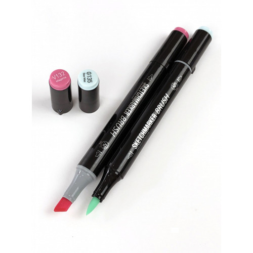 Маркер SketchMarker Brush XB Black (Черный) SMB-XB