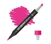 Маркер SketchMarker Brush V131 Яркий розовый SMB-V131