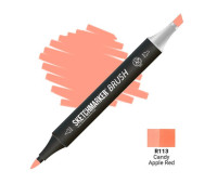 Маркер SketchMarker Brush R113 Карамельное яблоко Candy Apple Red SMB-R113
