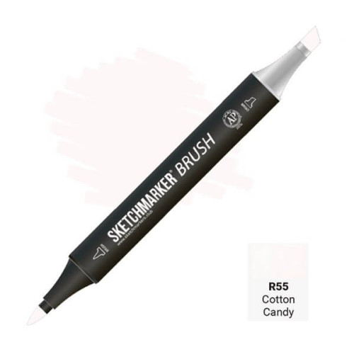 Маркер SketchMarker Brush R55 Cotton candy (Сахарная вата) SMB-R55