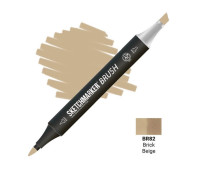 Маркер SketchMarker Brush BR82 Бежевый кирпич SMB-BR82