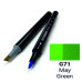 Маркер SketchMarker Brush G71 Майский зеленый SMB-G71