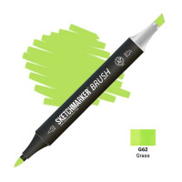 Маркер SketchMarker Brush G62 Трава SMB-G62