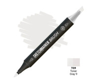 Маркер SketchMarker Brush TG9 Тонированный серый 9 SMB-TG9