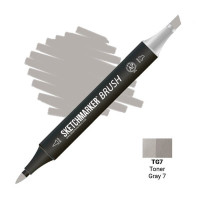 Маркер SketchMarker Brush TG7 Тонований сірий 7 SMB-TG7