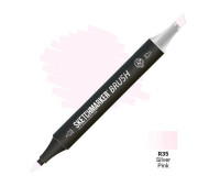 Маркер SketchMarker Brush R35 Silver Pink (Серебристо розовый) SMB-R35