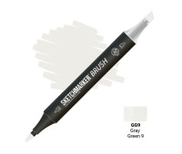 Маркер SketchMarker Brush GG9 Gray Green 9 (Серо-зелёный 9) SMB-GG9