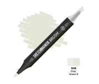 Маркер SketchMarker Brush GG8 Gray Green 8 (Серо-зелёный 8) SMB-GG8