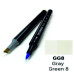 Маркер SketchMarker Brush GG8 Gray Green 8 (Серо-зелёный 8) SMB-GG8