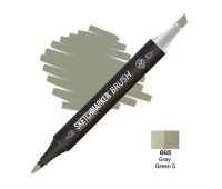 Маркер SketchMarker Brush GG5 Серо-зеленый 5 SMB-GG5