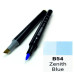 Маркер SketchMarker Brush B54 Zenith Blue (Зеніт синій) SMB-B54