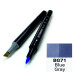 Маркер SketchMarker Brush BG71 Синее-серый SMB-BG71