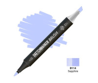 Маркер SketchMarker Brush B114 Sapphire (Сапфір) SMB-B114