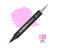 Маркер SketchMarker Brush V103 Mauve (Рожево-ліловий) SMB-V103