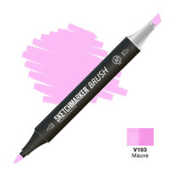 Маркер SketchMarker Brush V103 Mauve (Розовато-лиловый) SMB-V103