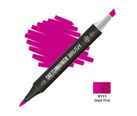 Маркер SketchMarker Brush V111 Steel Pink (Розовая сталь) SMB-V111