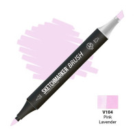 Маркер SketchMarker Brush V104 Pink Lavender (Розовая лаванда) SMB-V104
