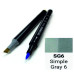 Маркер SketchMarker Brush SG6 Simple Gray 6 (Простой серый 6) SMB-SG6