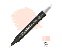 Маркер SketchMarker Brush O14 Пастельний рожевий SMB-O14