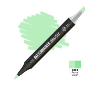 Маркер SketchMarker Brush G104 Пастельный зеленый SMB-G104