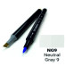 Маркер SketchMarker Brush NG9 Neutral Gray 9 (Нейтральний сірий 9) SMB-NG9