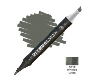 Маркер SketchMarker Brush BG10 Невидимий зелений SMB-BG10