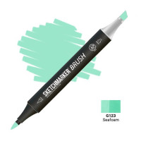Маркер SketchMarker Brush G123 Морская пена SMB-G123