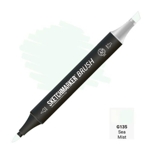 Маркер SketchMarker Brush G135 Sea Mist (Морская дымка) SMB-G135