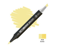 Маркер SketchMarker Brush Y14 Butter (Масло) SMB-Y14