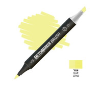 Маркер SketchMarker Brush Y64 Soft Lime (М'який лайм) SMB-Y64