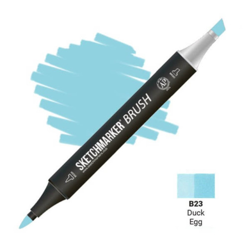 Маркер SketchMarker Brush B23 Duck Egg (Утиное яйцо) SMB-B23