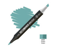 Маркер SketchMarker Brush G131 Ocean Green (Зеленый океан) SMB-G131