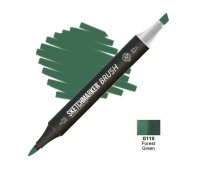 Маркер SketchMarker Brush G110 Forest Green (Зеленый лес) SMB-G110