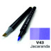 Маркер SketchMarker Brush V43 Jacaranda (Джакаранда) SMB-V43