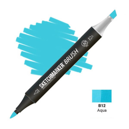 Маркер SketchMarker Brush B12 Вода SMB-B12