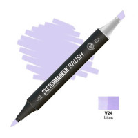 Маркер SketchMarker Brush V24 Lilac (Бэзовий) SMB-V24