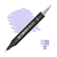 Маркер SketchMarker Brush V24 Lilac (Сиреневый) SMB-V24