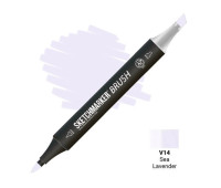 Маркер SketchMarker Brush V14 Sea Lavender (Сиреневое море) SMB-V14