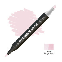 Маркер SketchMarker Brush V94 Tango Pink (Бледно розовый) SMB-V94