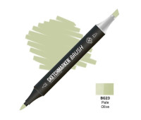 Маркер SketchMarker Brush BG23 Pale Olive (Бледно оливковый) SMB-BG23