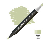 Маркер SketchMarker Brush BG23 Pale Olive (Бледно оливковый) SMB-BG23